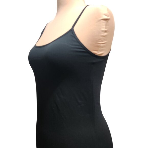 Worthington L XL womens shapewear tank top black seamless stretch cami smoothing - Picture 12 of 12